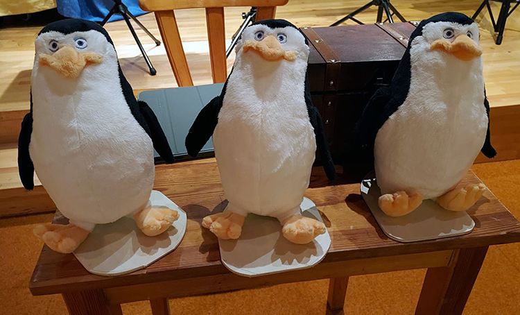 3 Pinguine